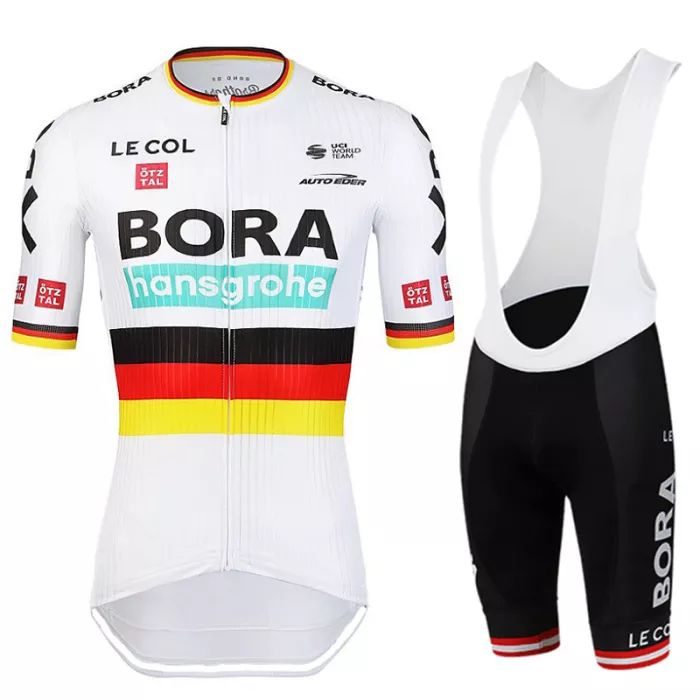 2022 Cycling Jersey Bora-hansgrone Black Red Yellow Short Sleeve and Biboiuj015